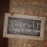 Frensjerhofke naambordje bij huisje de Zwaluw