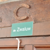 Frensjerhofke naambordje huisje de Zwaluw
